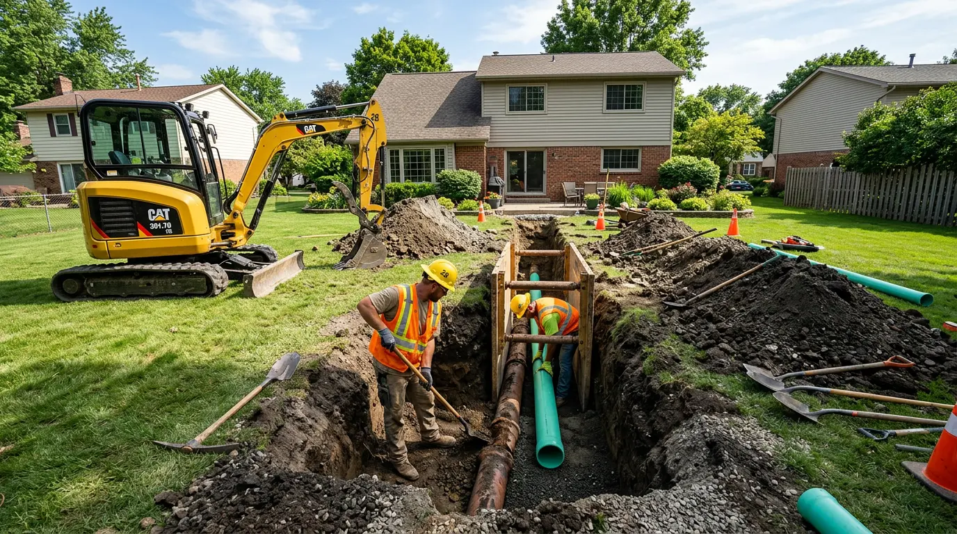 Sewer Line Repair in Overland Park, KS